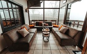 Le Grand Cerf 25 Pers, Malmedy- Chalet Rustique, Jardin